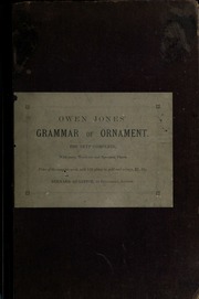 The Grammar of Ornament