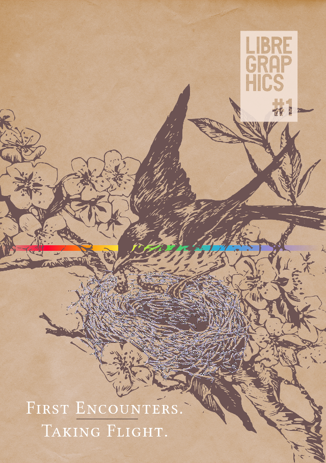 Libre Graphics Magazine 1.1: First Encounters — Taking Flight